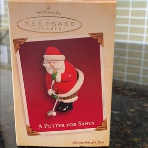 HALLMARK 2005 A PUTTER FOR SANTA ORNAMENT